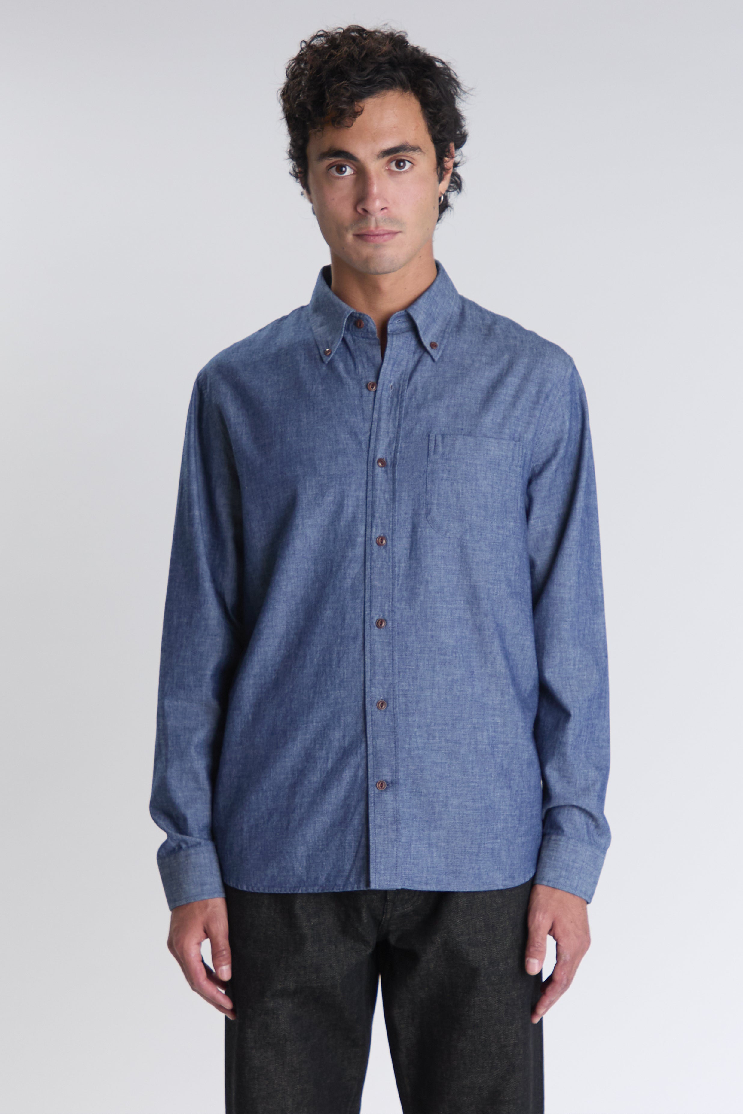 Calvi shirt in indigo