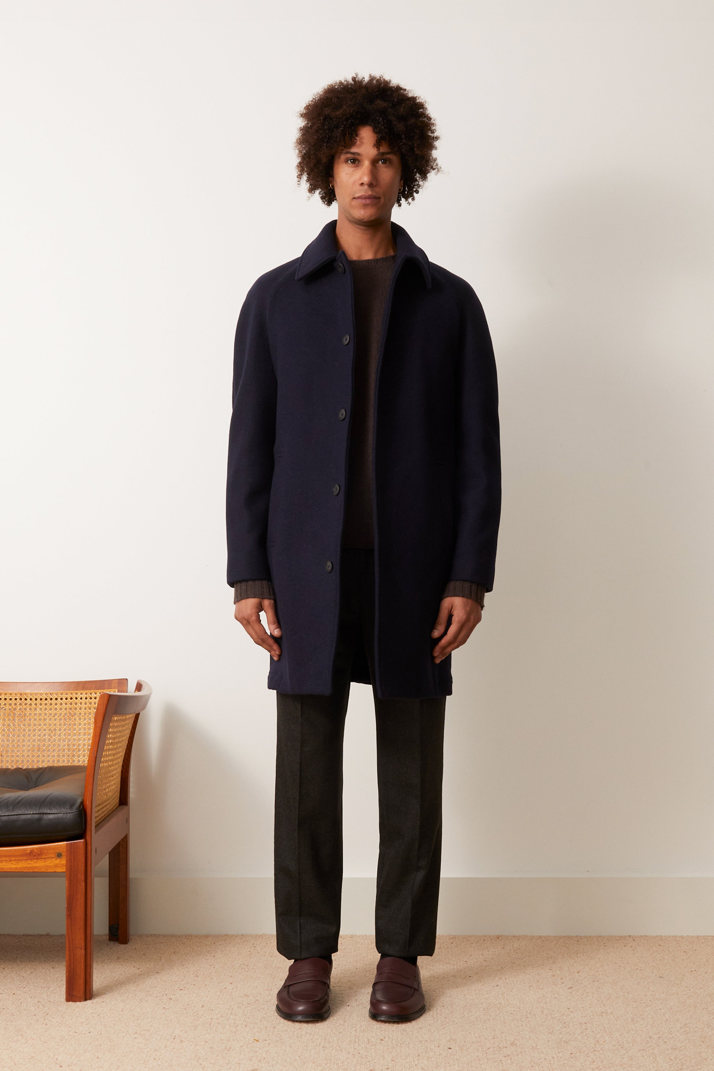 Manteau Bolsano marine