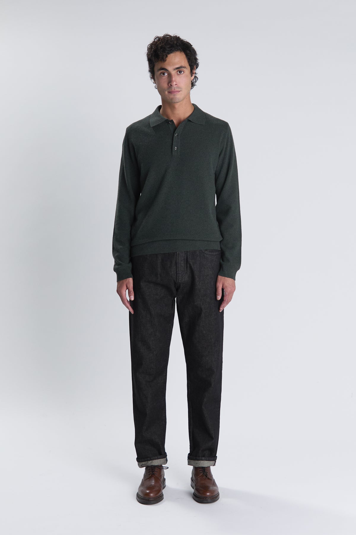 Pull Padova vert loden