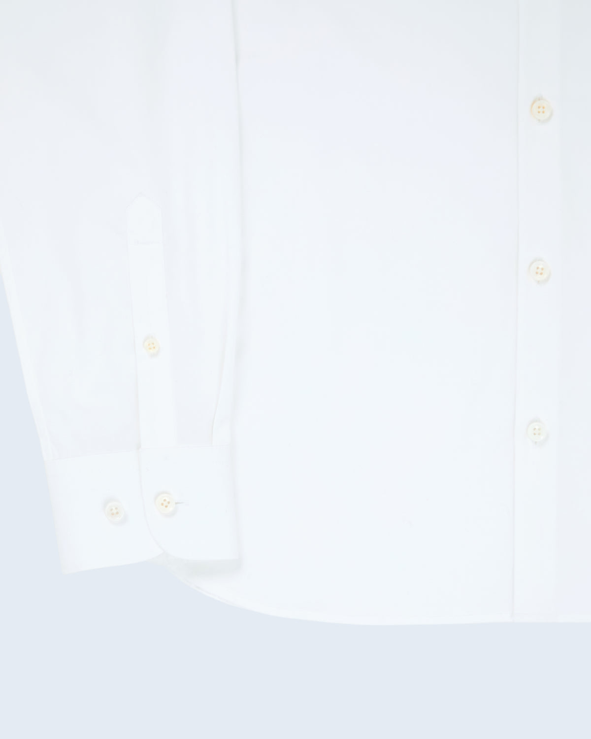 Volpaia shirt in white poplin