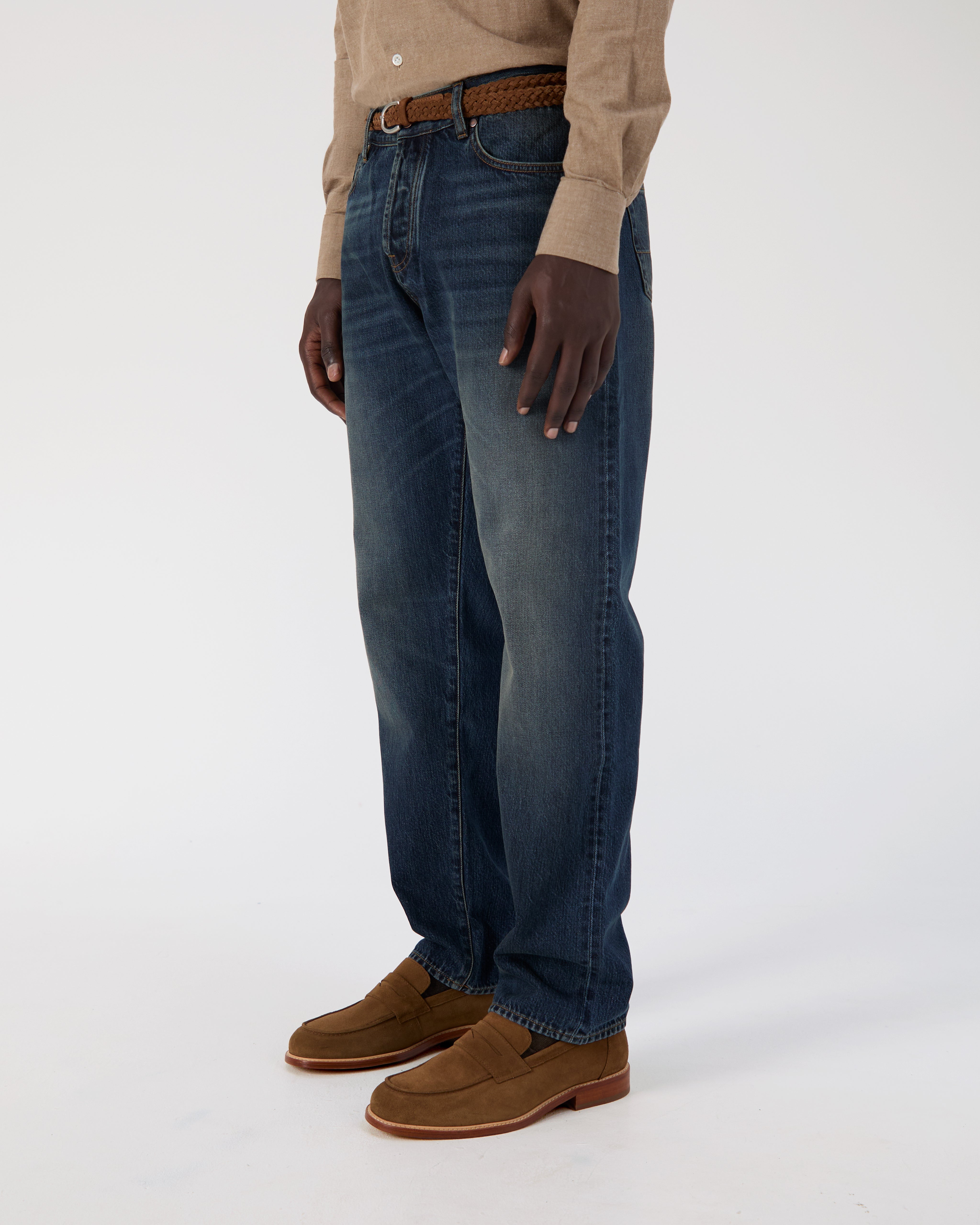 Renji jeans in stonewash denim