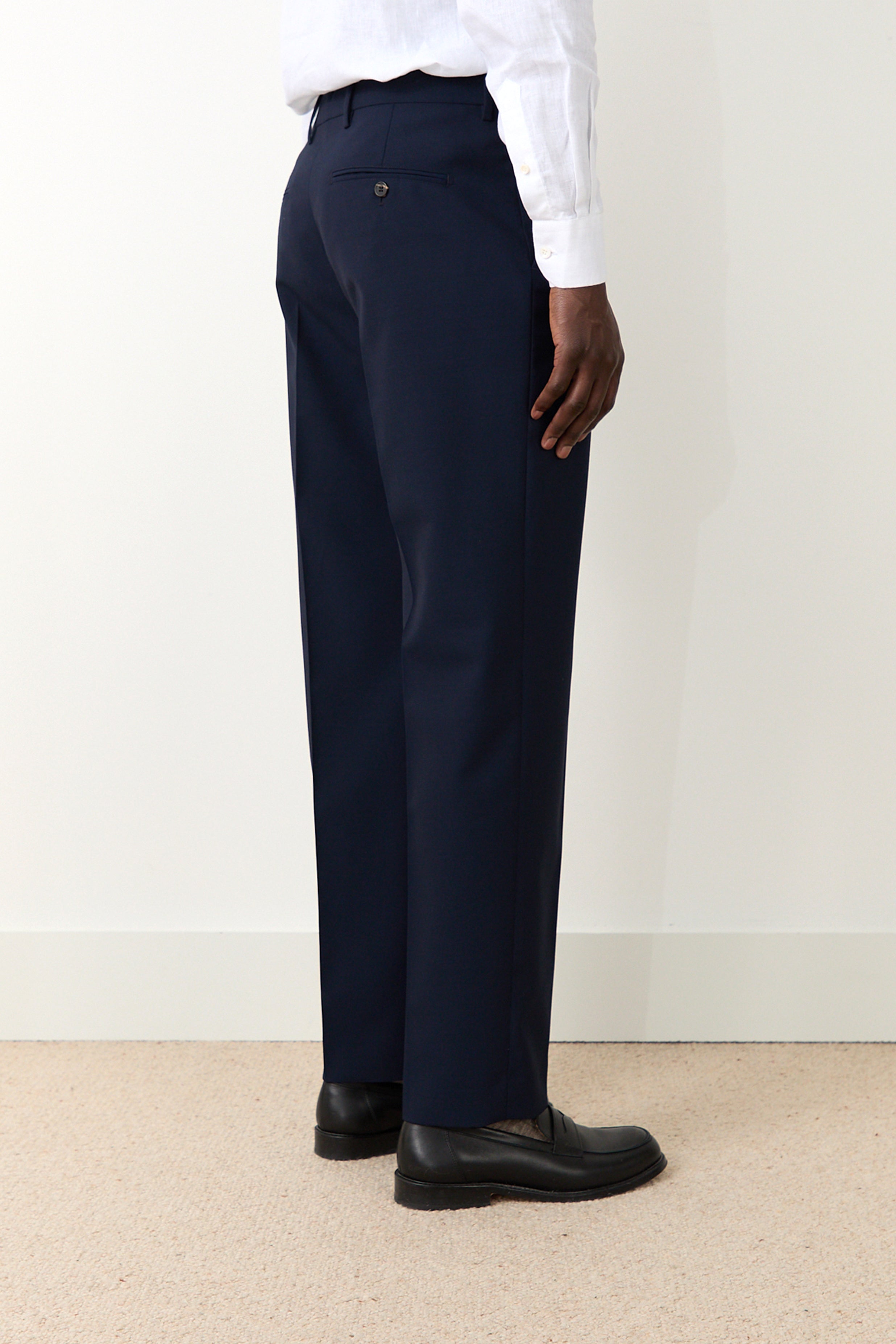 Belleville trousers in navy