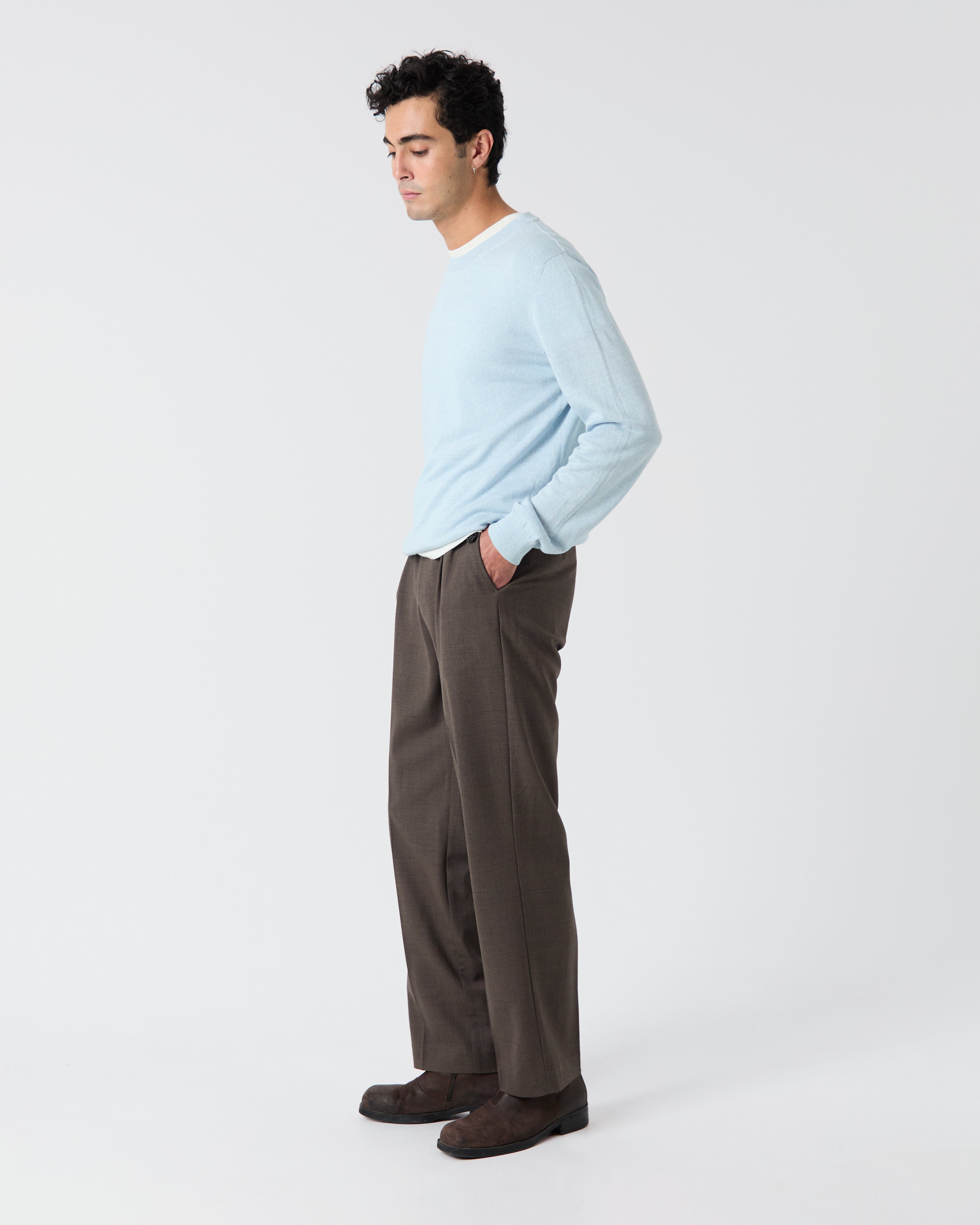 Pantalon Poetto taupe