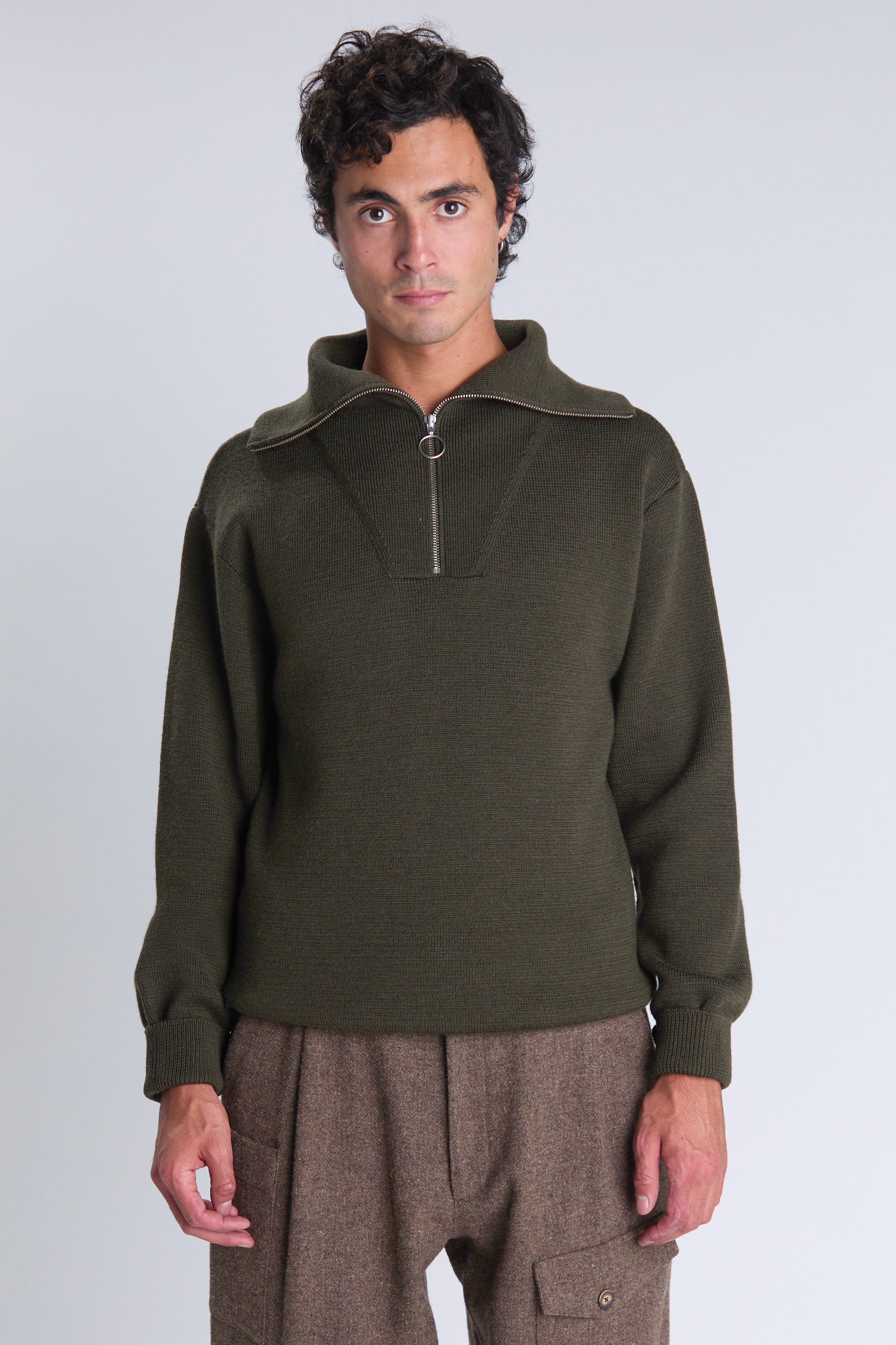 Matera sweater in khaki