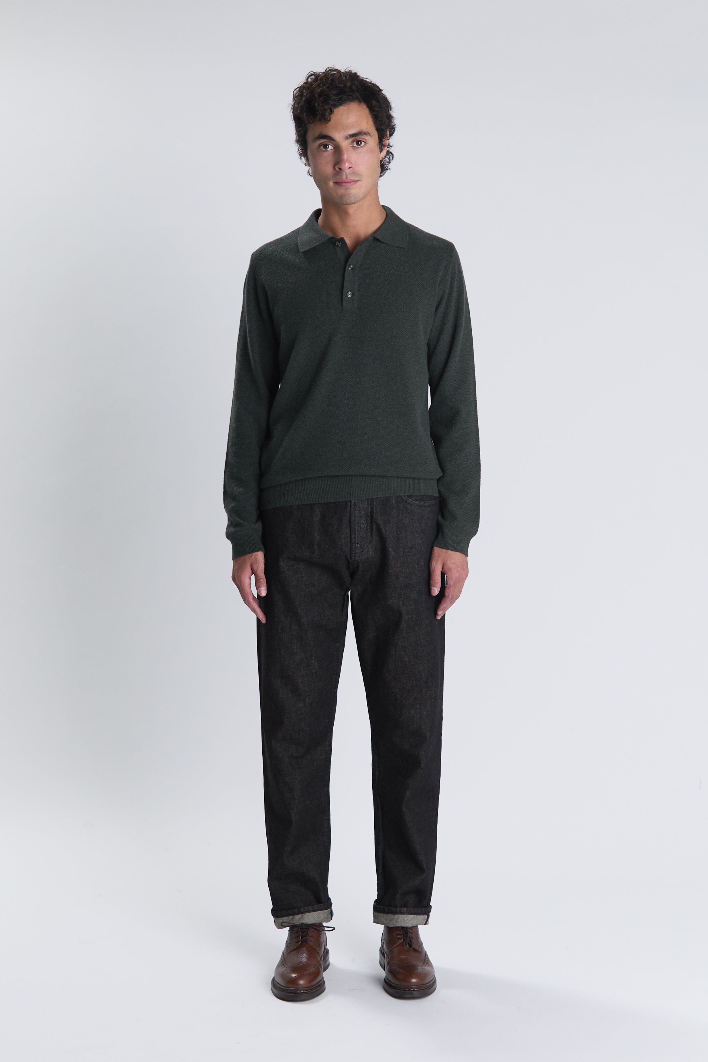 Pull Padova vert loden