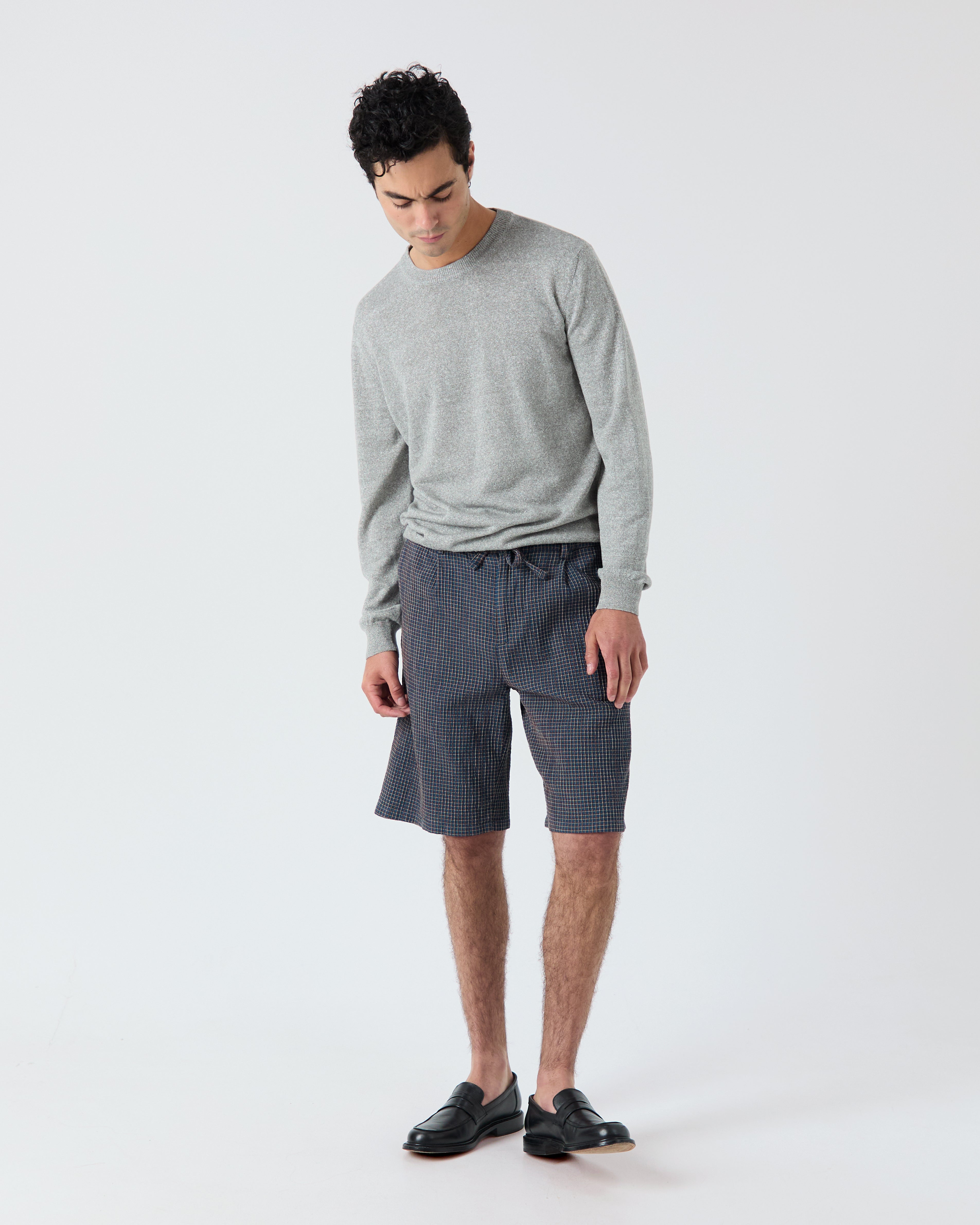 Veneto sweater in heather grey