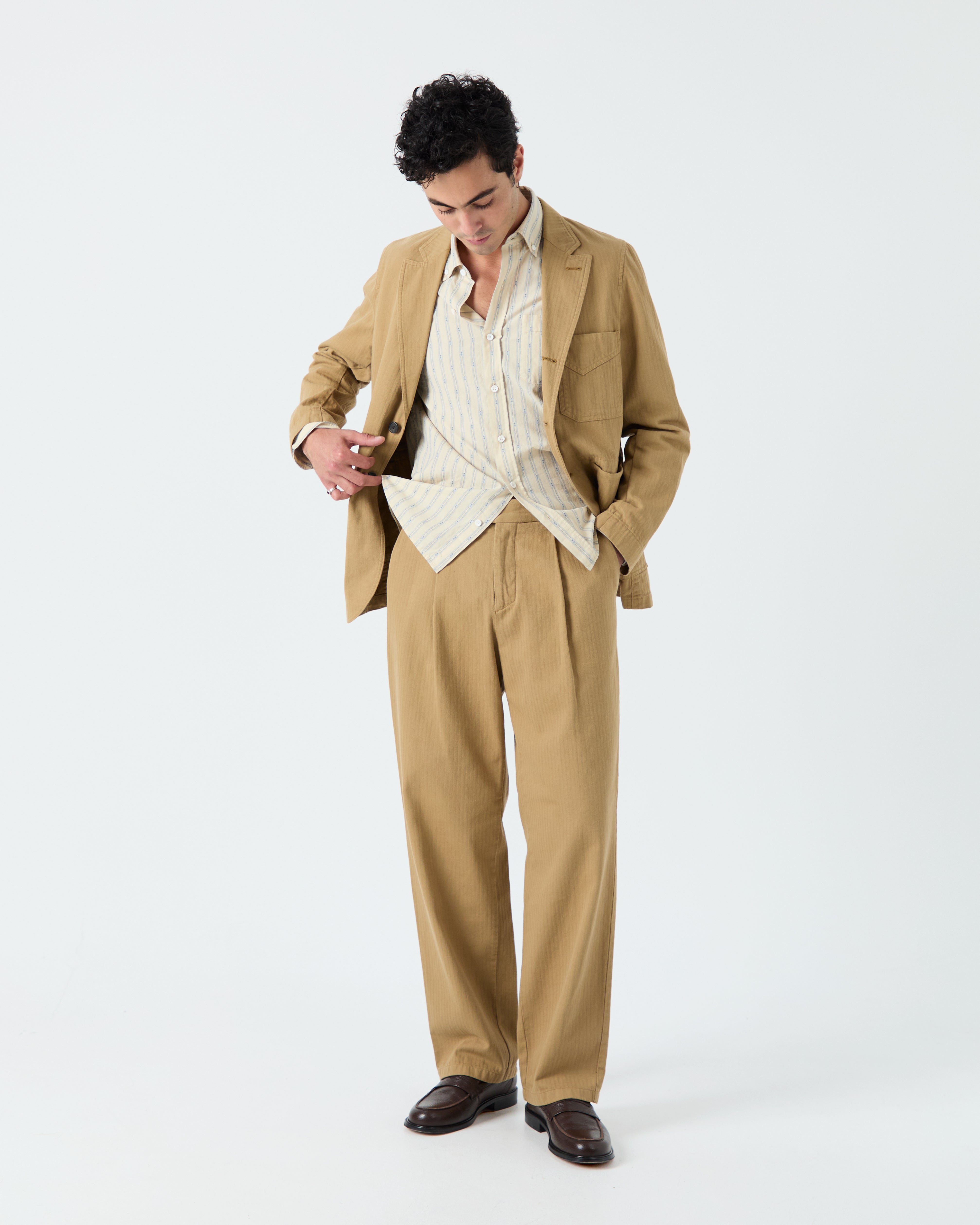 Veste Sorrente sable