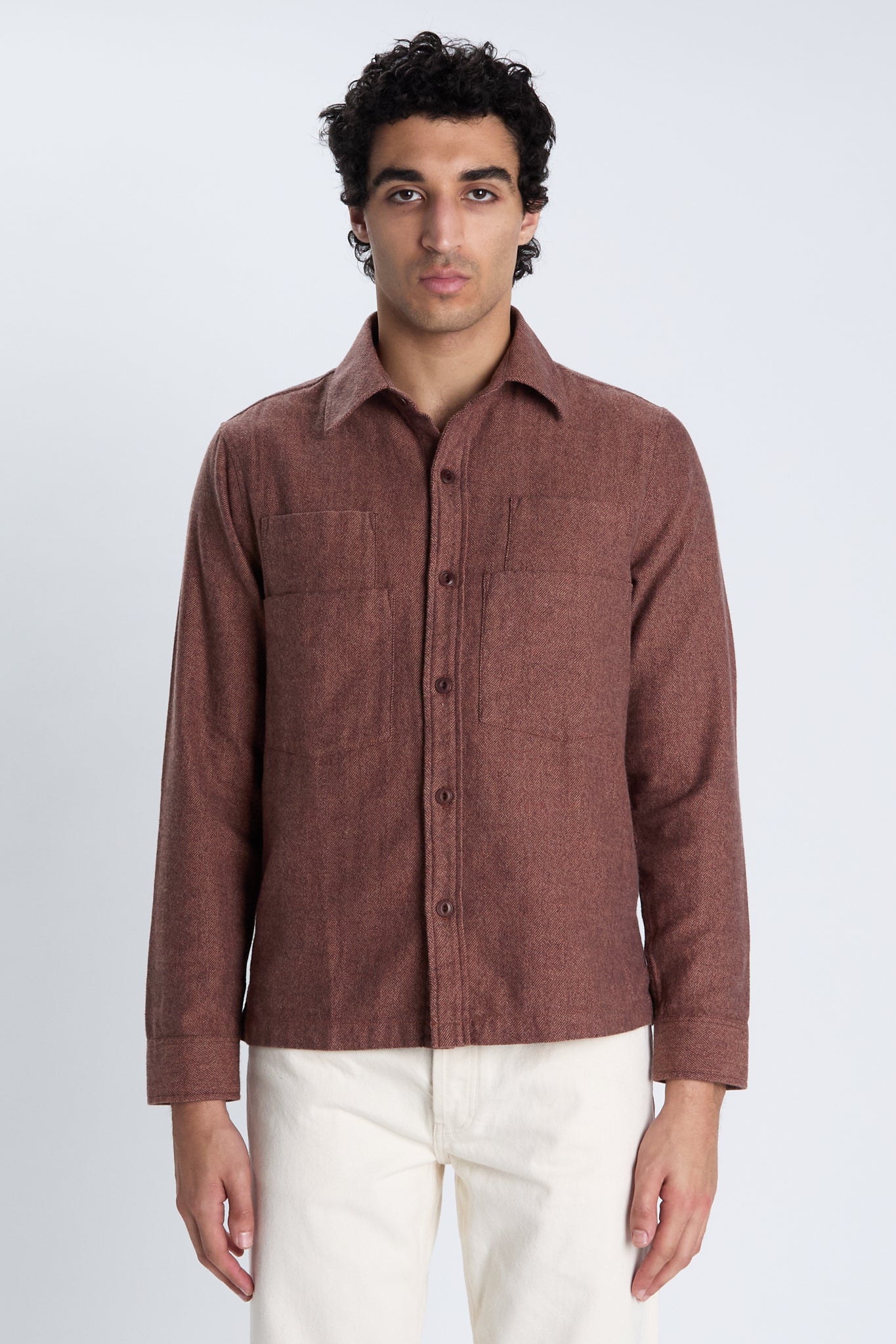 Chemise Benton piment