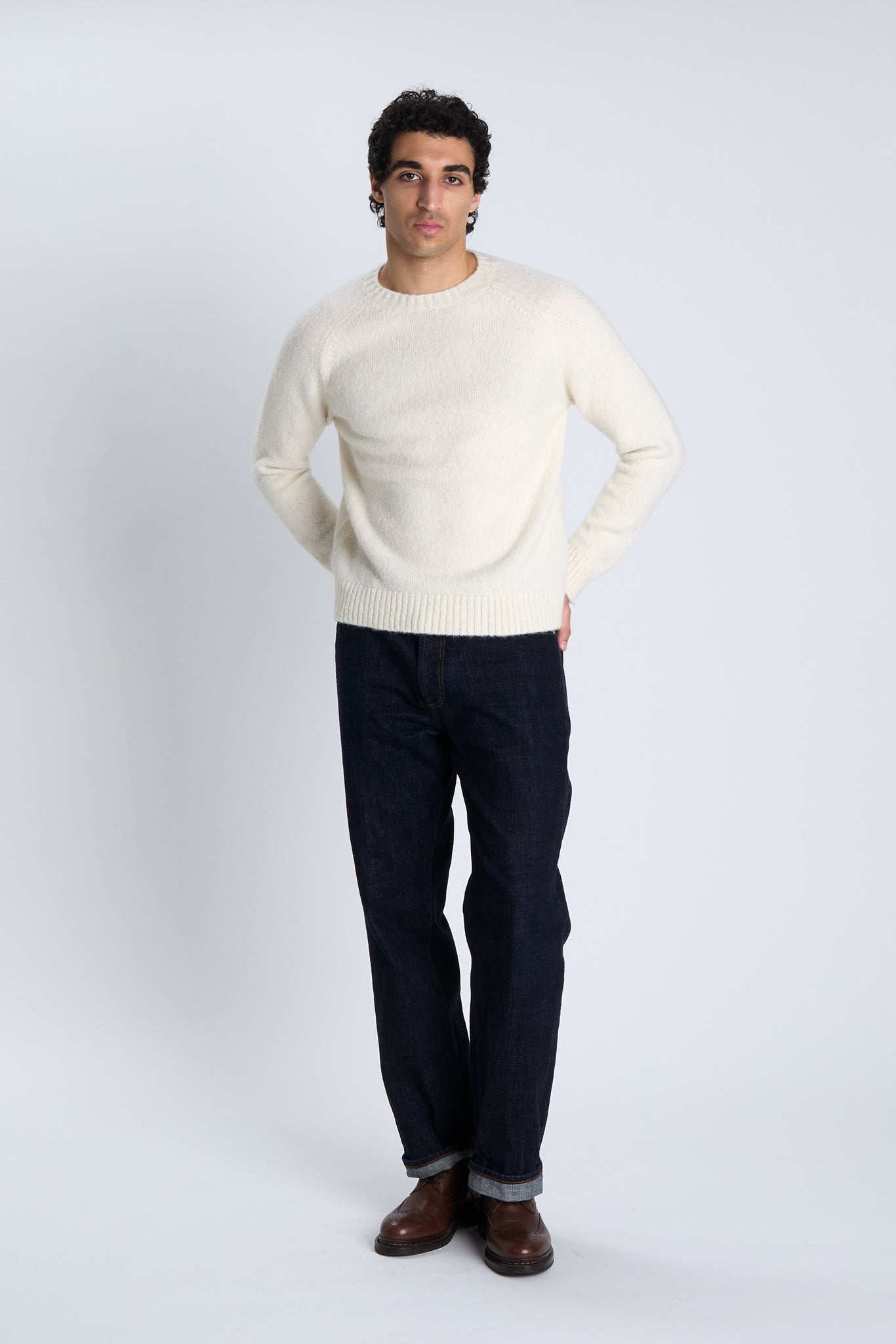 Pull John écru