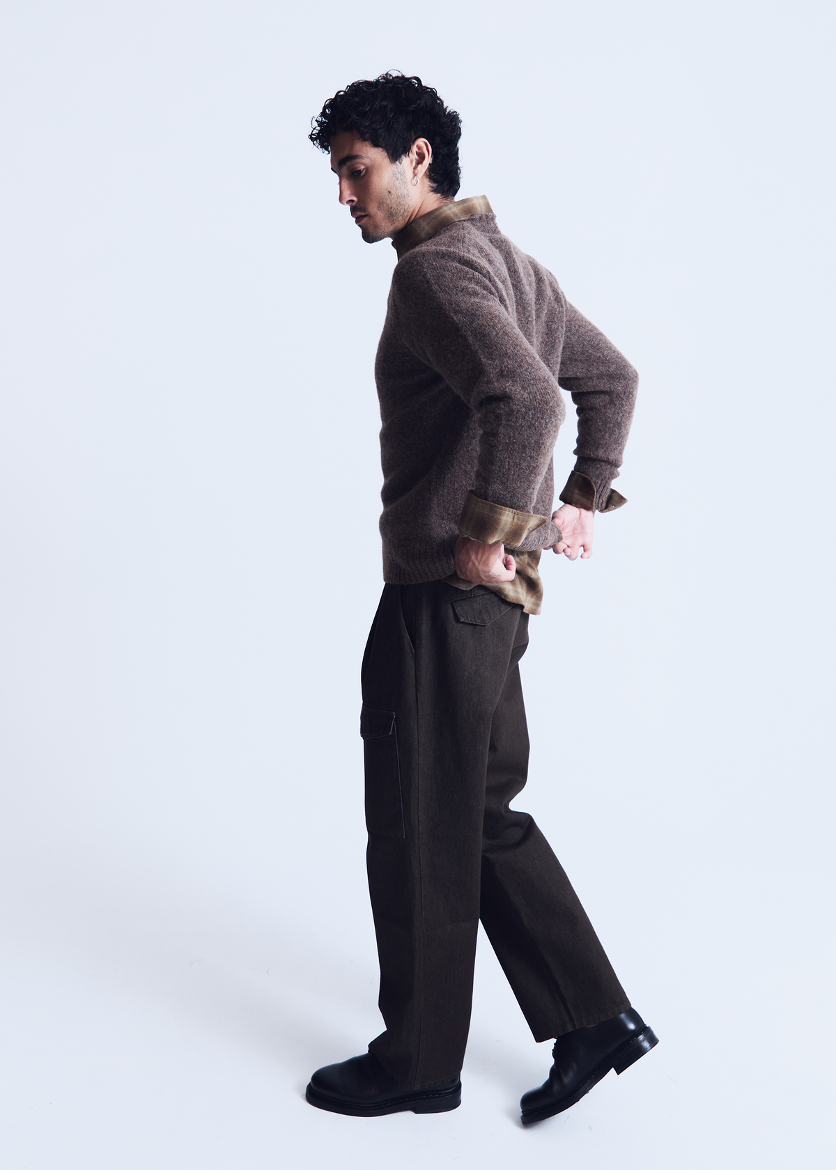 Kamikoshi pants in brown
