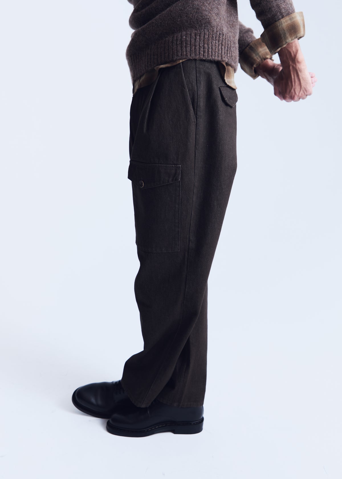 Kamikoshi pants in brown
