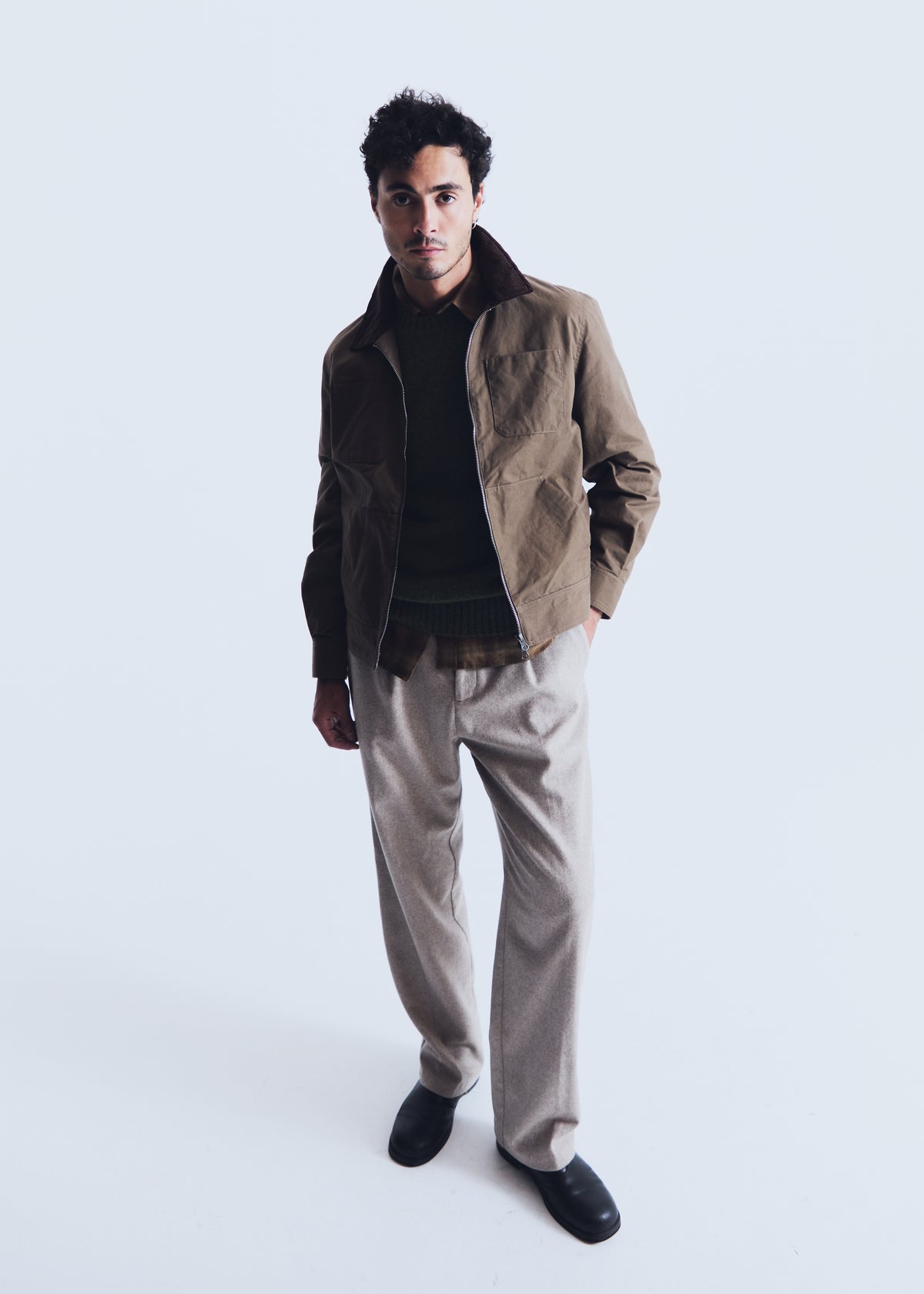 Poetto pants in natural