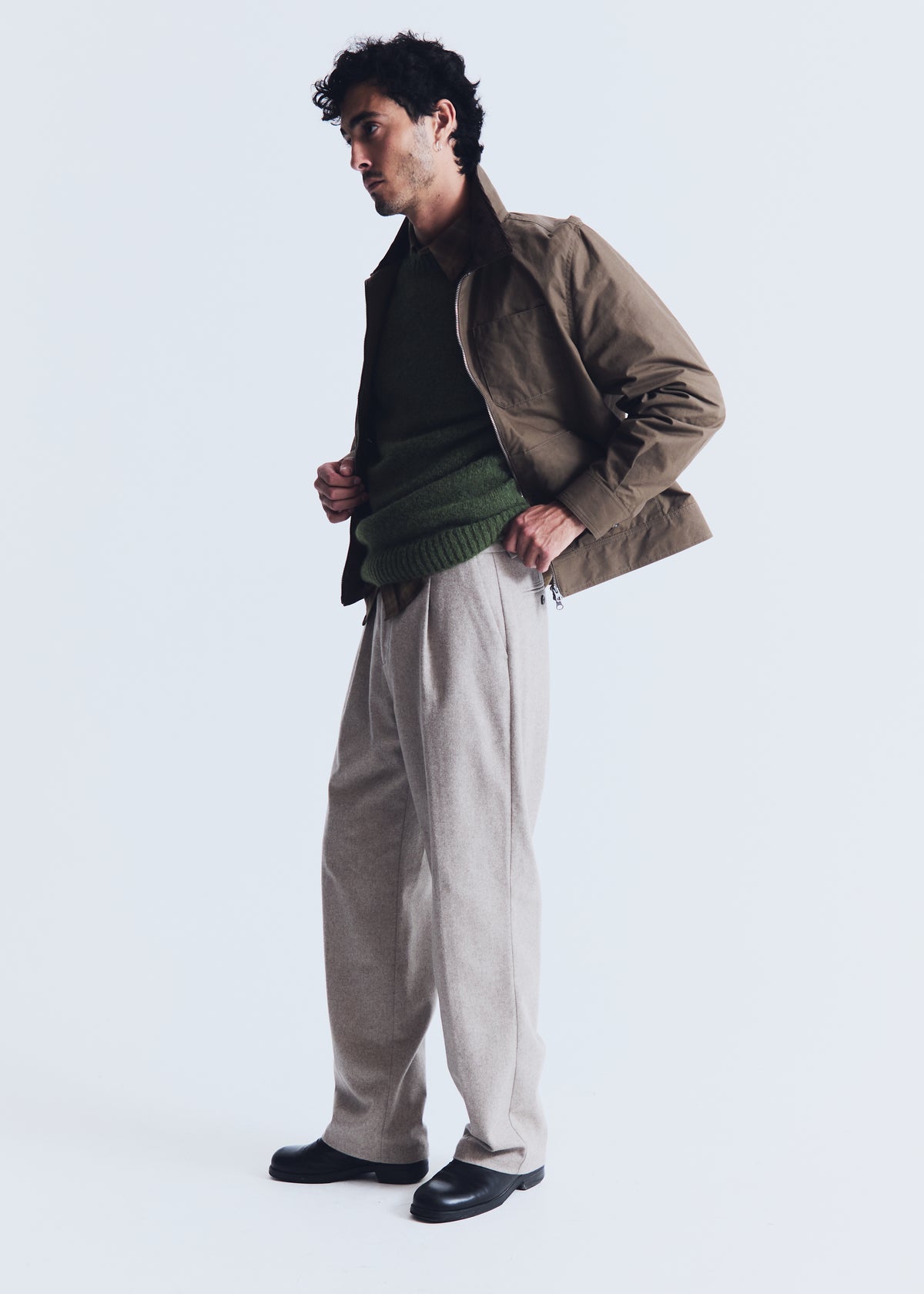 Poetto pants in natural