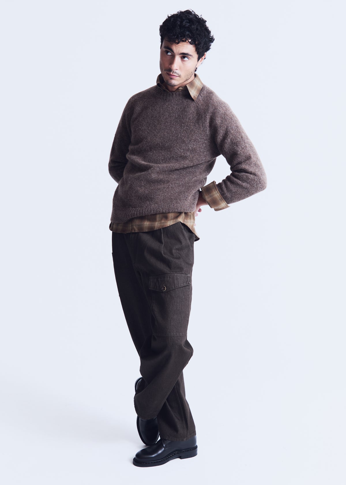 John sweater in brown
