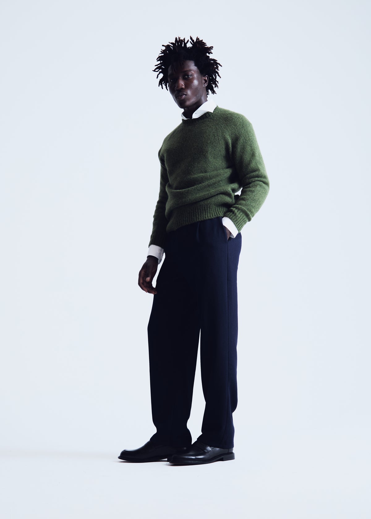 John sweater in loden green
